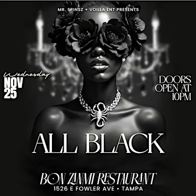 "ALL BLACK at Bon Zanmi"
