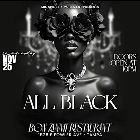 "ALL BLACK at Bon Zanmi"