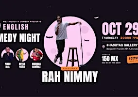 Mejijicocity English Comedy Night: Halloween Special
