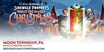 Sidewalk Prophets - Great Big Family Christmas 26-Moon Township, PA