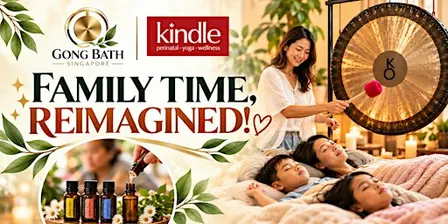 Gong Bath & DIY Essential Oil Blend Workshop | Family Time, Reimagined!