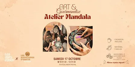 Mandala & Gourmandise | Atelier créatif
