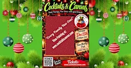 Every family has ONE! A Festive Cocktails&Canvas Fun Paint & Sip Art Event