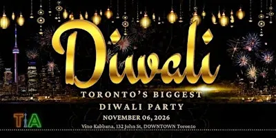 DIWALI BASH - Toronto’s Biggest Upscale Diwali Party (800+ People) NOV 06