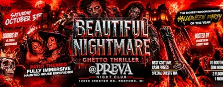 “Beautiful Nightmare” (Halloween Night) Star Studded Saturdays