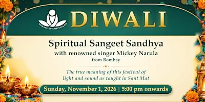 Diwali: Spiritual Sangeet Sandhya