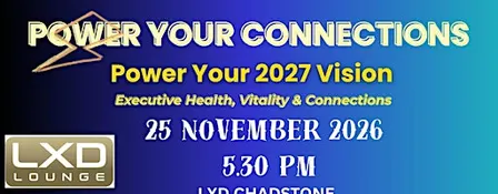Power Your 2027 Vision: Executive Health, Vitality & Connections