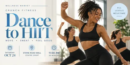Dance to HIIT with Crunch Fitness