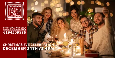 Christmas Eve Party at The Hidden Gazebo Eatery