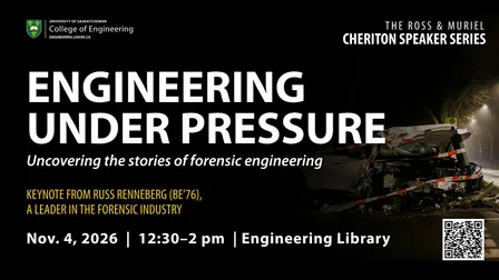 Cheriton Speaker Series present 'Engineering under Pressure'