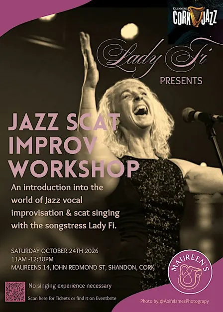 Jazz Weekend Improvisation Scat Singing workshop with Lady Fi