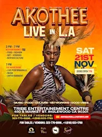 Akothee live in LA