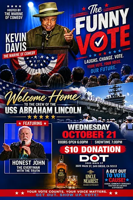 Funny Votes featuring Comedian Honest John