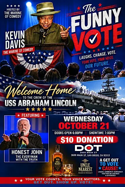 Funny Votes featuring Comedian Honest John