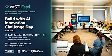 WSTI Festi 2026: Build with AI Innovation Challenge, Sat 14 Nov