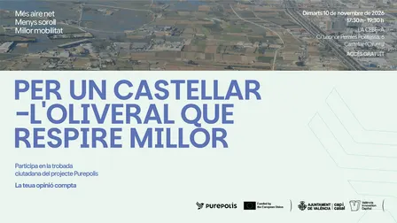 Taller PUREPOLIS: Per un Castellar-L'Oliveral que respire millor