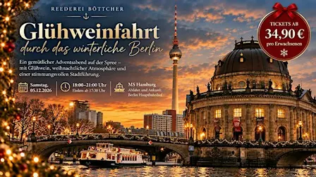 Glühweinfahrt mit Stadtführung mit Drag Queen