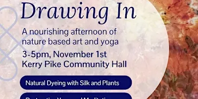 Drawing In - An afternoon of yoga and art