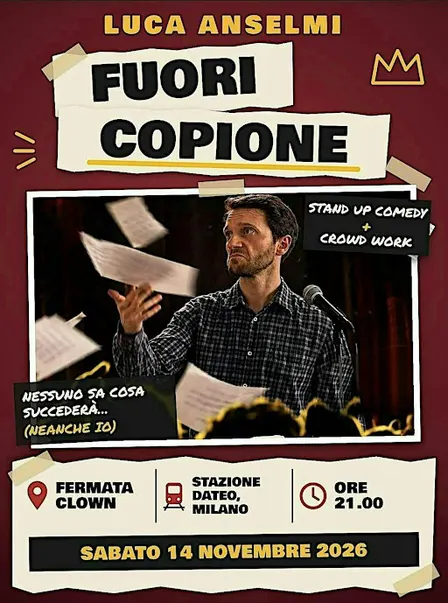 Fuori Copione - Crowd Work show (stand up comedy)