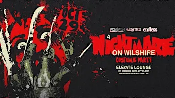 UNDRGRND PRESENTS: NIGHTMARE ON WILSHIRE- Costume Party @ ELEVATE 18+