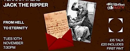 Alternative Ulstours Terror Talks - Jack the Ripper