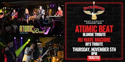 ATOMIC BEAT BLONDIE TRIBUTE W/ NU WAVE MACHINE 80s @ Rock & Brews Royal Oak