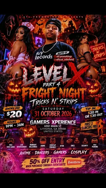 Fright Night: Strip N' Trick (Level X - Part 4)