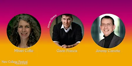 New College Festival – Mhairi Collie & Gavin Francis