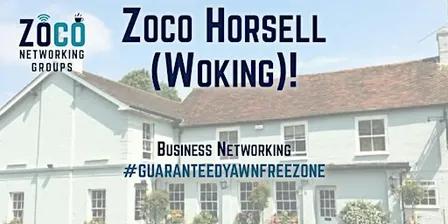 Business Networking Woking (Horsell) | Zoco · First Visit Free