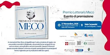 Evento di Premiazione • Premio letterario Meco