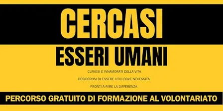 Presentazione del corso di Formazione al Volontariato