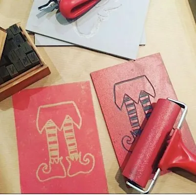 Festive Lino Printing: Carve Your Own Christmas Cards