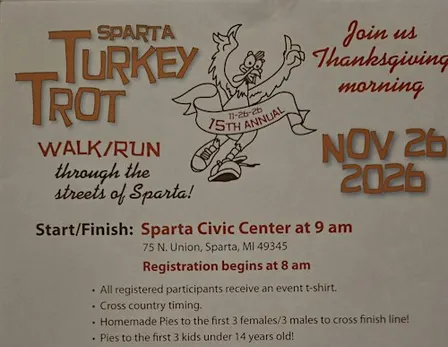 Sparta Turkey Trot