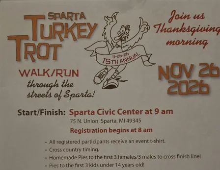 Sparta Turkey Trot