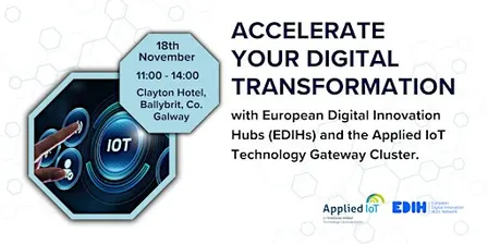 Accelerate your digital transformation with EDIH & Applied IoT