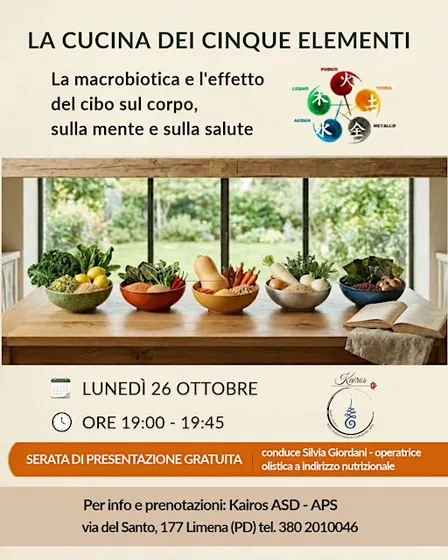 LA CUCINA DEI 5 ELEMENTI