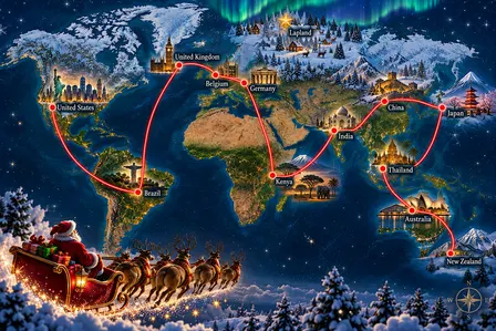 Homebrew Collab #32: Santa's Journey