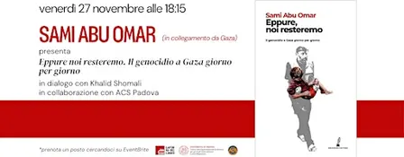 SAMI ABU OMAR presenta "Eppure noi resteremo"