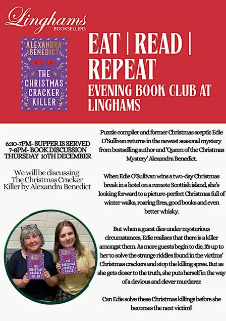 EAT READ REPEAT | December Evening Book Club
