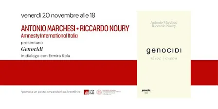 ANTONIO MARCHESI e RICCARDO NOURY presentano "Genocidi"