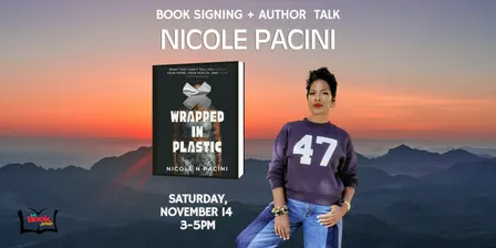 Nicole Pacini Wrapped In Plastic Book Signing