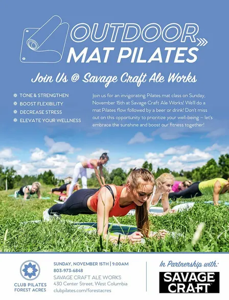 Club Pilates: Outdoor Mat Flow