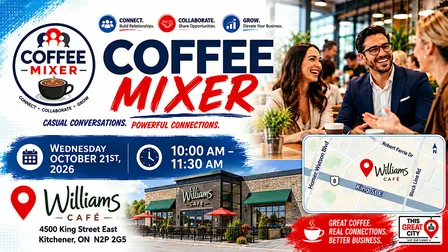 Morning Mixer in Kitchener