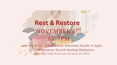 Rest and Restore Sound Bath