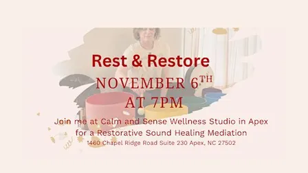Rest and Restore Sound Bath