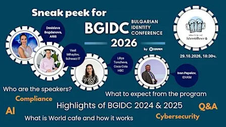 IdentiBeer 6: Sneak peek to Bulgarian Identity Conference