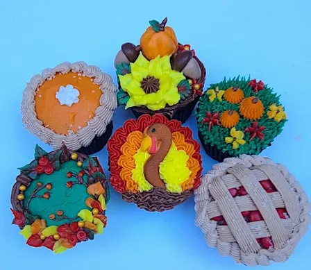 Cupcake Decorating Class-Giving Thanks