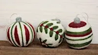 Needle felt Christmas Decorations 10.30am - 12.30