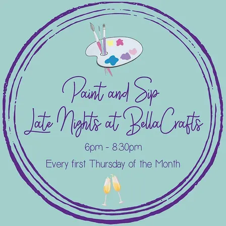 Late night Pottery Painting | Paint and sip