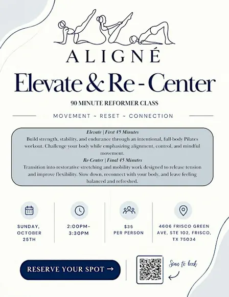 Aligné Elevate & Re-Center